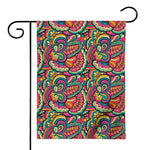 Retro Psychedelic Hippie Pattern Print House Flag