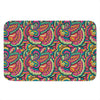 Retro Psychedelic Hippie Pattern Print Indoor Door Mat