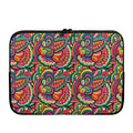 Retro Psychedelic Hippie Pattern Print Laptop Sleeve