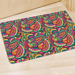 Retro Psychedelic Hippie Pattern Print Polyester Doormat