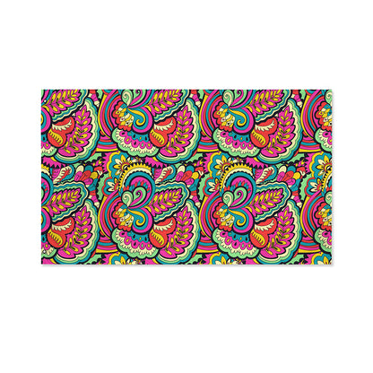 Retro Psychedelic Hippie Pattern Print Polyester Flag