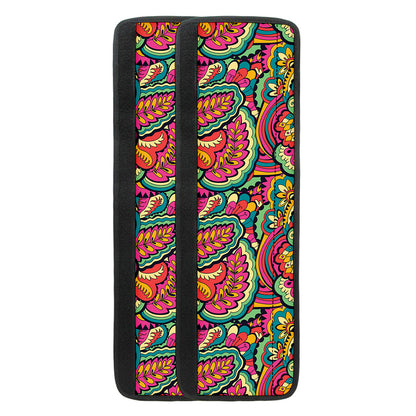 Retro Psychedelic Hippie Pattern Print Refrigerator Handle Covers