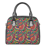 Retro Psychedelic Hippie Pattern Print Shoulder Handbag