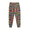 Retro Psychedelic Hippie Pattern Print Sweatpants
