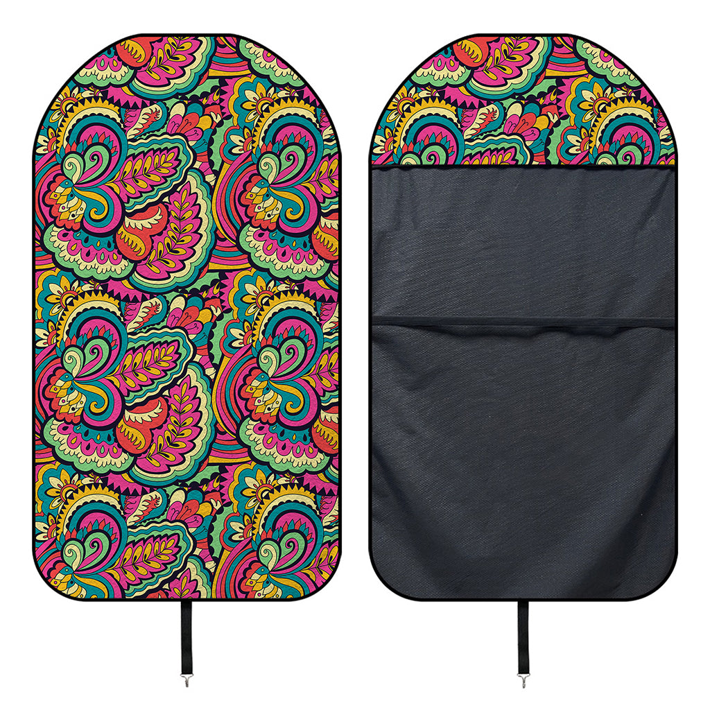 Retro Psychedelic Hippie Pattern Print Waterproof Car Seat Cover