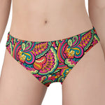 Retro Psychedelic Hippie Pattern Print Women's Panties