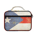 Retro Puerto Rican Flag Print Briefcase Bible Bag