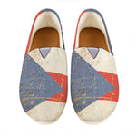 Retro Puerto Rican Flag Print Casual Shoes