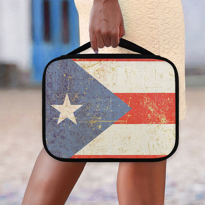 Retro Puerto Rican Flag Print Classic Bible Case