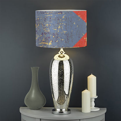 Retro Puerto Rican Flag Print Drum Lamp Shade