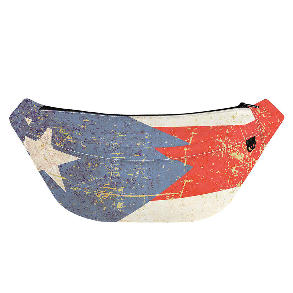 Retro Puerto Rican Flag Print Fanny Pack