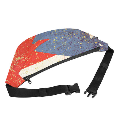 Retro Puerto Rican Flag Print Fanny Pack