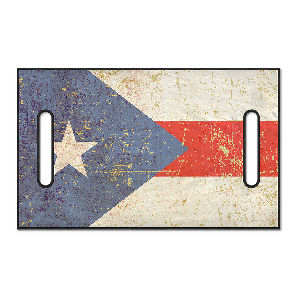 Retro Puerto Rican Flag Print Golf Cart Seat Cover