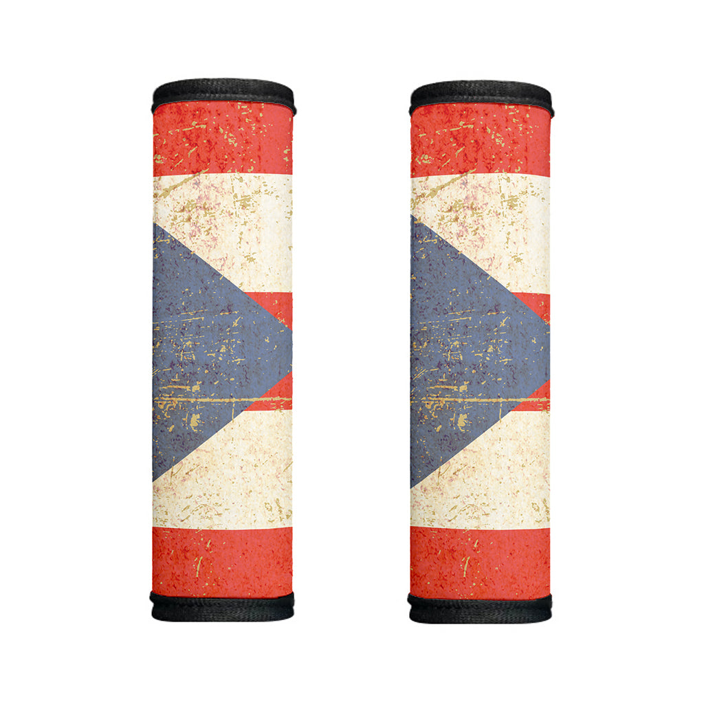Retro Puerto Rican Flag Print Handle Covers