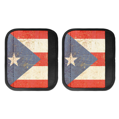 Retro Puerto Rican Flag Print Handle Covers