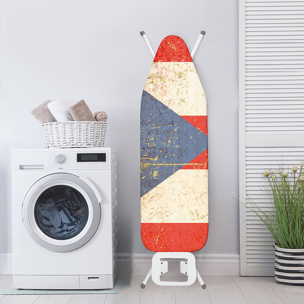 Retro Puerto Rican Flag Print Ironing Board Cover