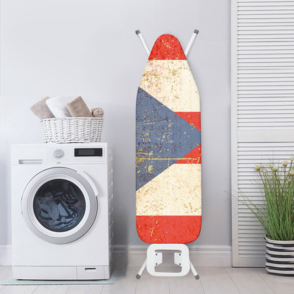 Retro Puerto Rican Flag Print Ironing Board Cover