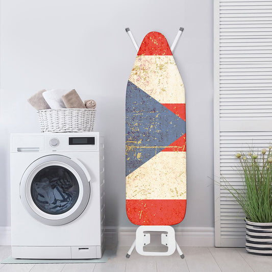 Retro Puerto Rican Flag Print Ironing Board Cover