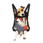 Retro Puerto Rican Flag Print Pet Carrier Backpack