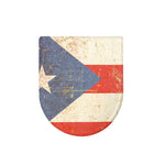 Retro Puerto Rican Flag Print Toilet Lid Cover
