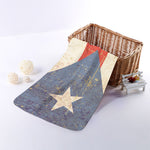 Retro Puerto Rican Flag Print Towel