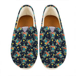 Retro Sea Turtle Pattern Print Casual Shoes