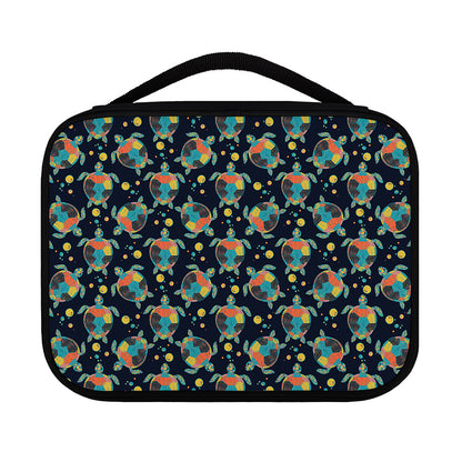 Retro Sea Turtle Pattern Print Classic Bible Case