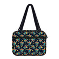 Retro Sea Turtle Pattern Print Double Strap Bible Bag