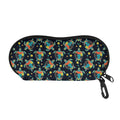 Retro Sea Turtle Pattern Print Glasses Case