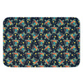 Retro Sea Turtle Pattern Print Indoor Door Mat