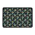 Retro Sea Turtle Pattern Print Kitchen Mat