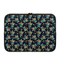 Retro Sea Turtle Pattern Print Laptop Sleeve