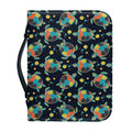 Retro Sea Turtle Pattern Print Leather Bible Cover