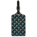 Retro Sea Turtle Pattern Print Luggage Tag