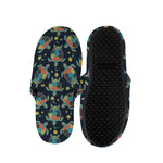Retro Sea Turtle Pattern Print Slippers