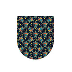Retro Sea Turtle Pattern Print Toilet Lid Cover