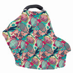 Retro Tennis Pattern Print Baby Seat Cover