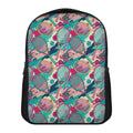 Retro Tennis Pattern Print Casual Backpack