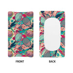 Retro Tennis Pattern Print Changing Pad Cover