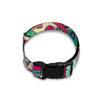 Retro Tennis Pattern Print Dog Collar