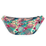 Retro Tennis Pattern Print Fanny Pack