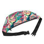 Retro Tennis Pattern Print Fanny Pack