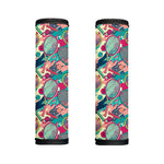 Retro Tennis Pattern Print Handle Covers