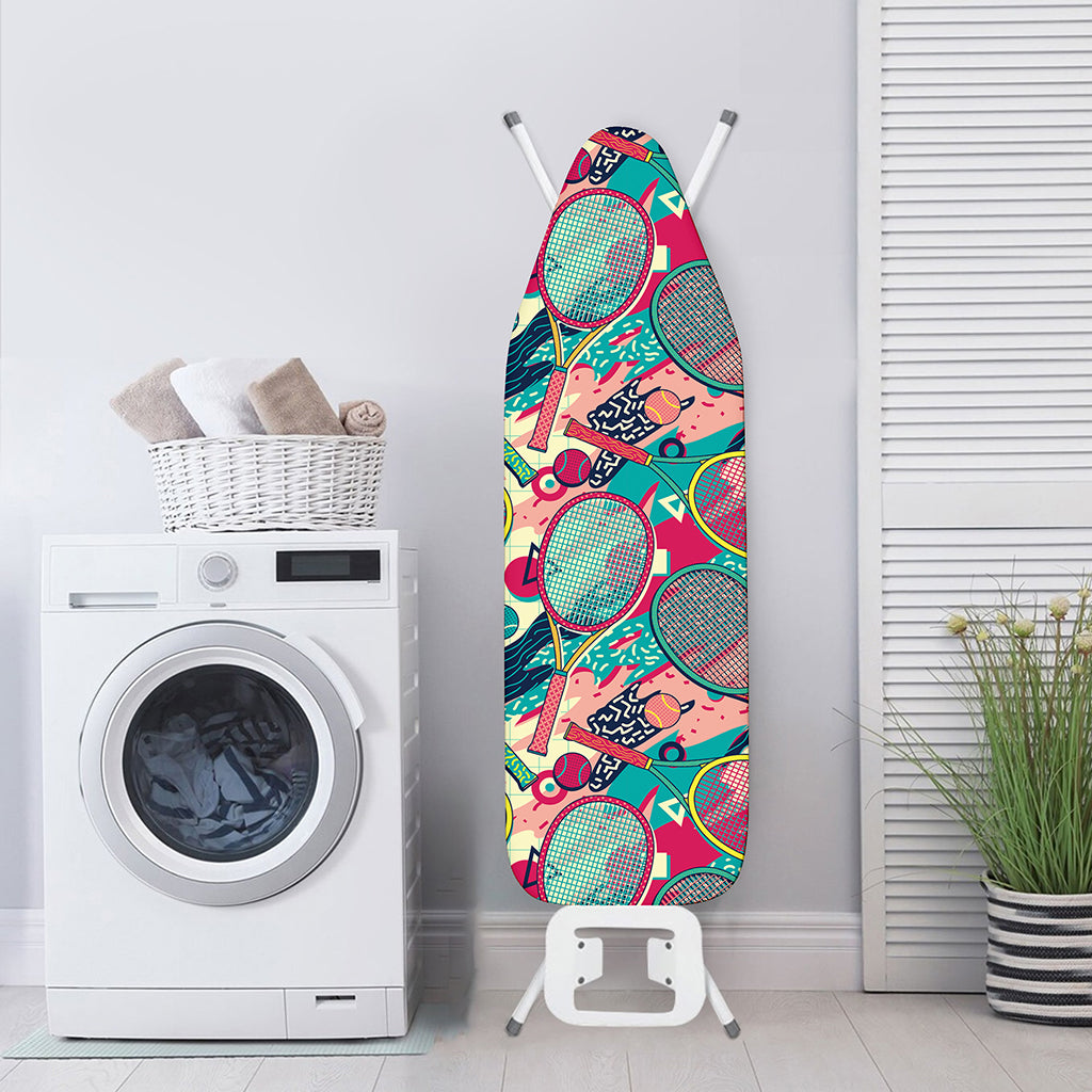 Retro Tennis Pattern Print Ironing Board Cover