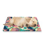 Retro Tennis Pattern Print Pet Cooling Mat Cover