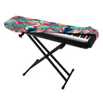 Retro Tennis Pattern Print Piano Keyboard Cover