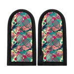 Retro Tennis Pattern Print Skillet Handle Cover