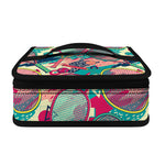 Retro Tennis Pattern Print Small Lunch Bag