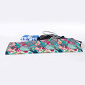 Retro Tennis Pattern Print Sports Towel