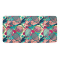 Retro Tennis Pattern Print Towel
